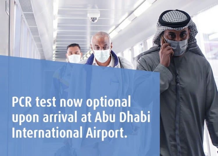 PCR Tests now Optional at Abu Dhabi Airport