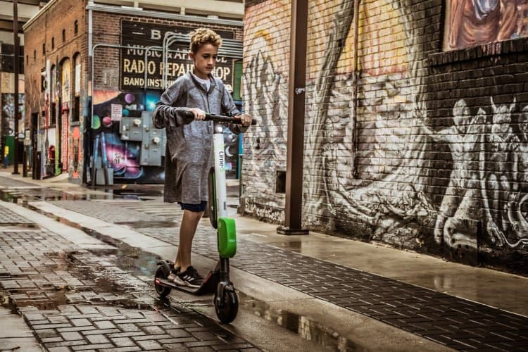Regulations for electric scooters in UAE