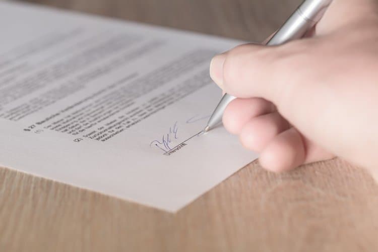 Can a buyer terminate a property purchase agreement in case of losing his job ?
