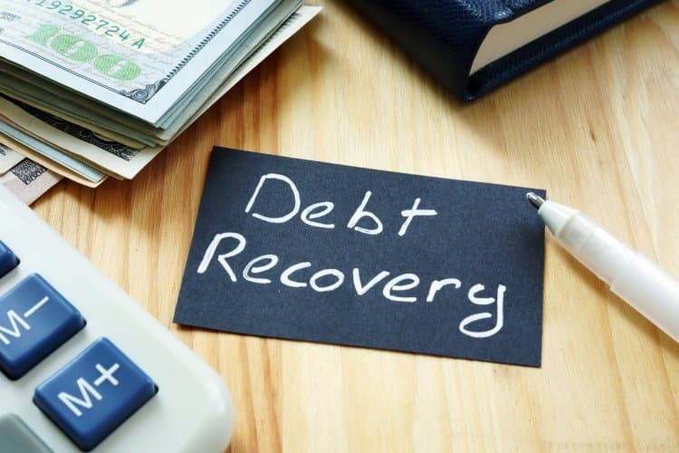 How does debt recovery happen in the UAE?