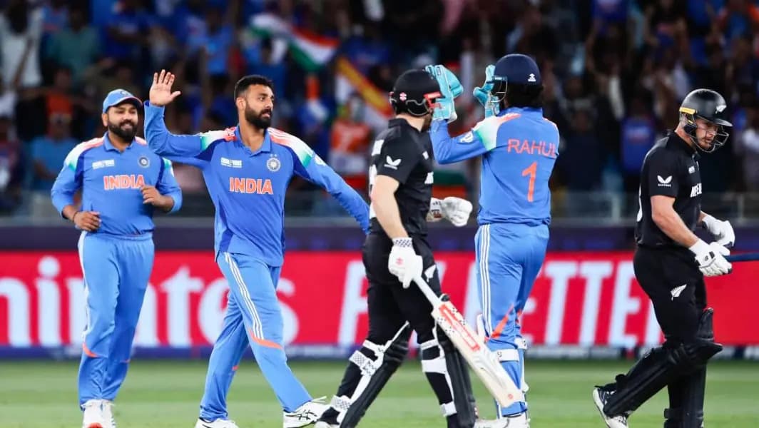 Champions Trophy 2025 Final: New Zealand to Face India in Dubai After Semifinal Triumph Over South Africa