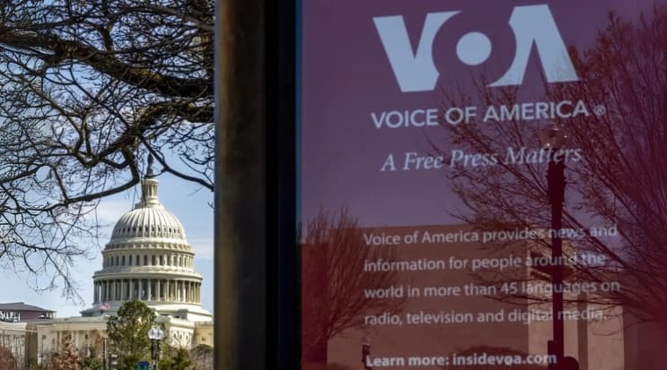 Judge Blocks Trump’s Effort to Shut Down Voice of America