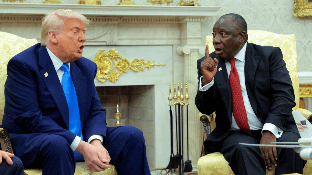 Trump Confronts South Africa's Ramaphosa Over Land Expropriation Law
