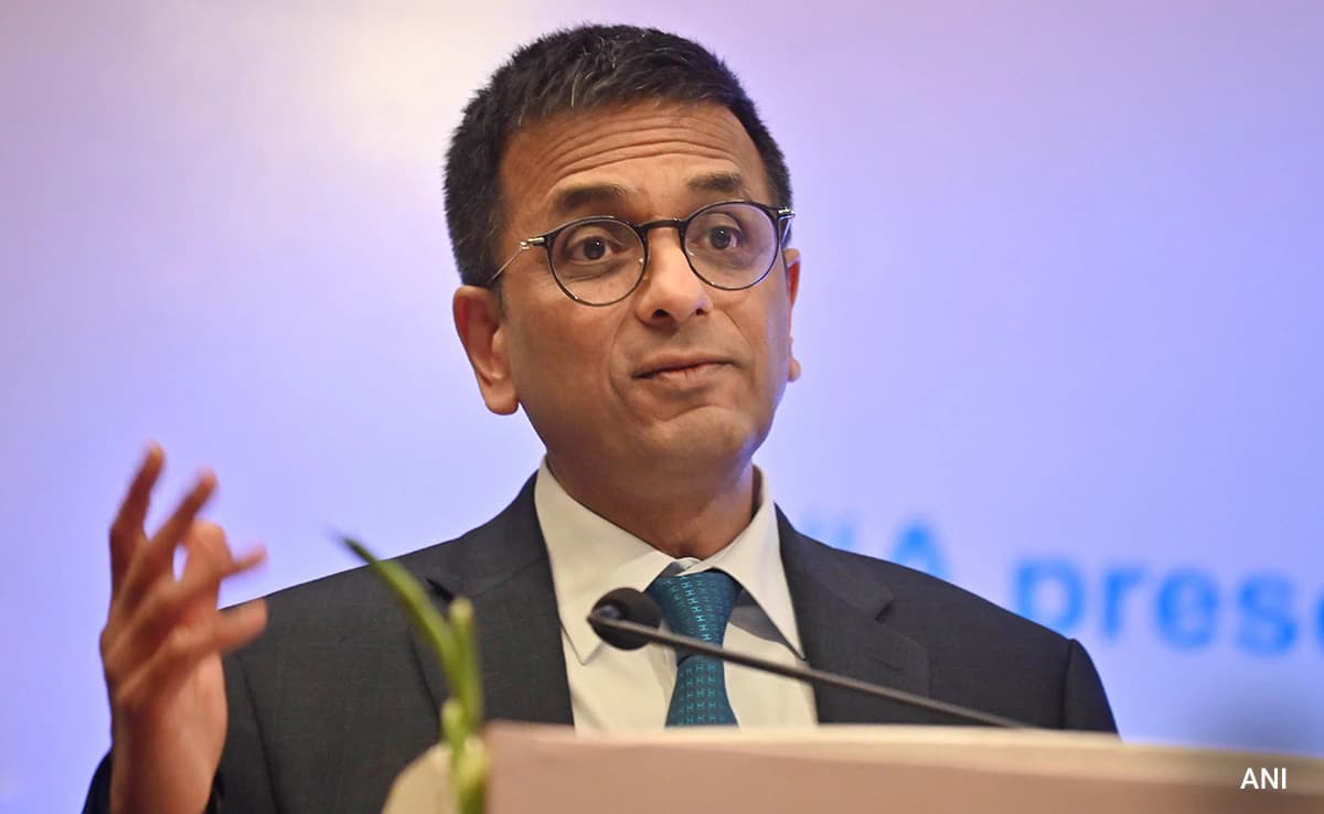 Ex-CJI Chandrachud Sees AI Handling Cheque Bounce Cases as Feasible