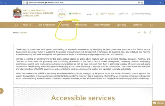 How to Check, View And Download Your UAE Labour Contract Online For Free Through MoHRE’s Official Services