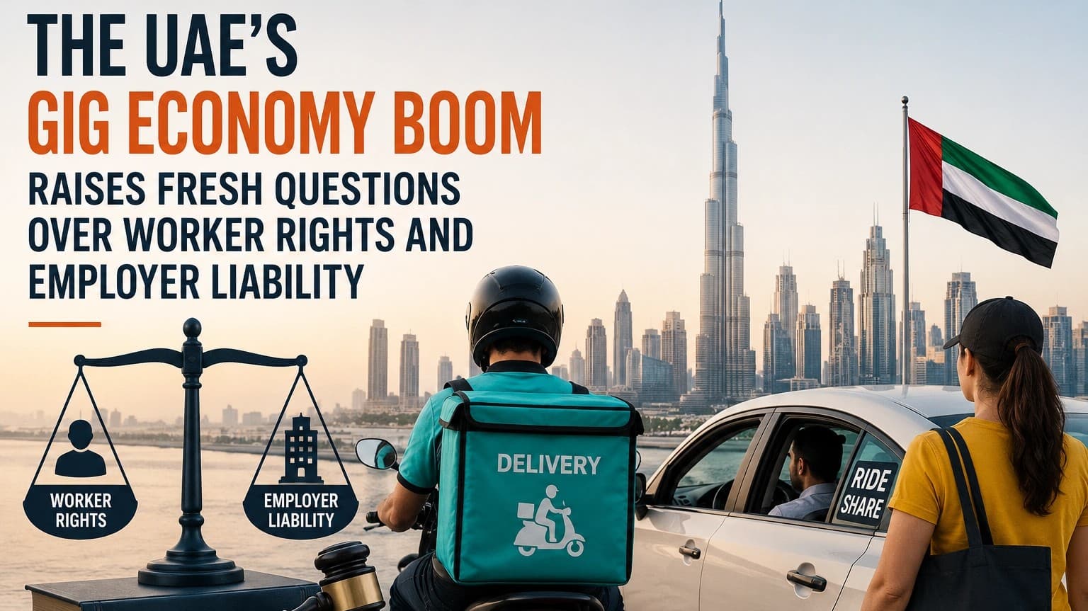 The UAE’s Gig Economy Boom Raises Fresh Questions Over Worker Rights and Employer Liability