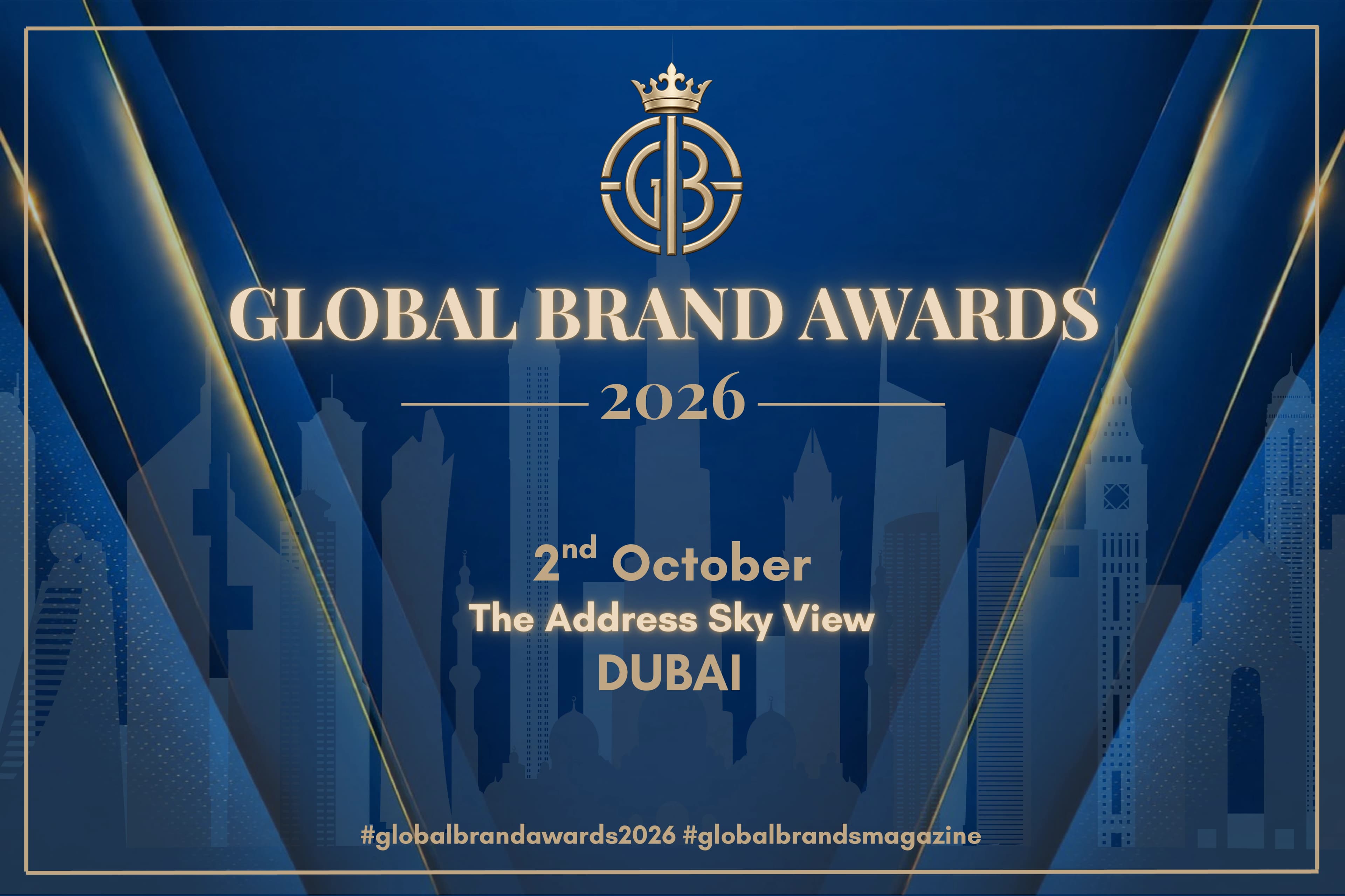 GBM’s Global Brand Awards 2026 To Honour Leading Brands In Dubai