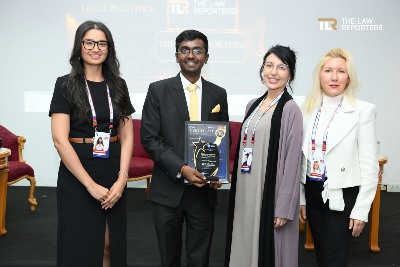 The Law Reporters Receives Best AI-Powered Legal Platform Award