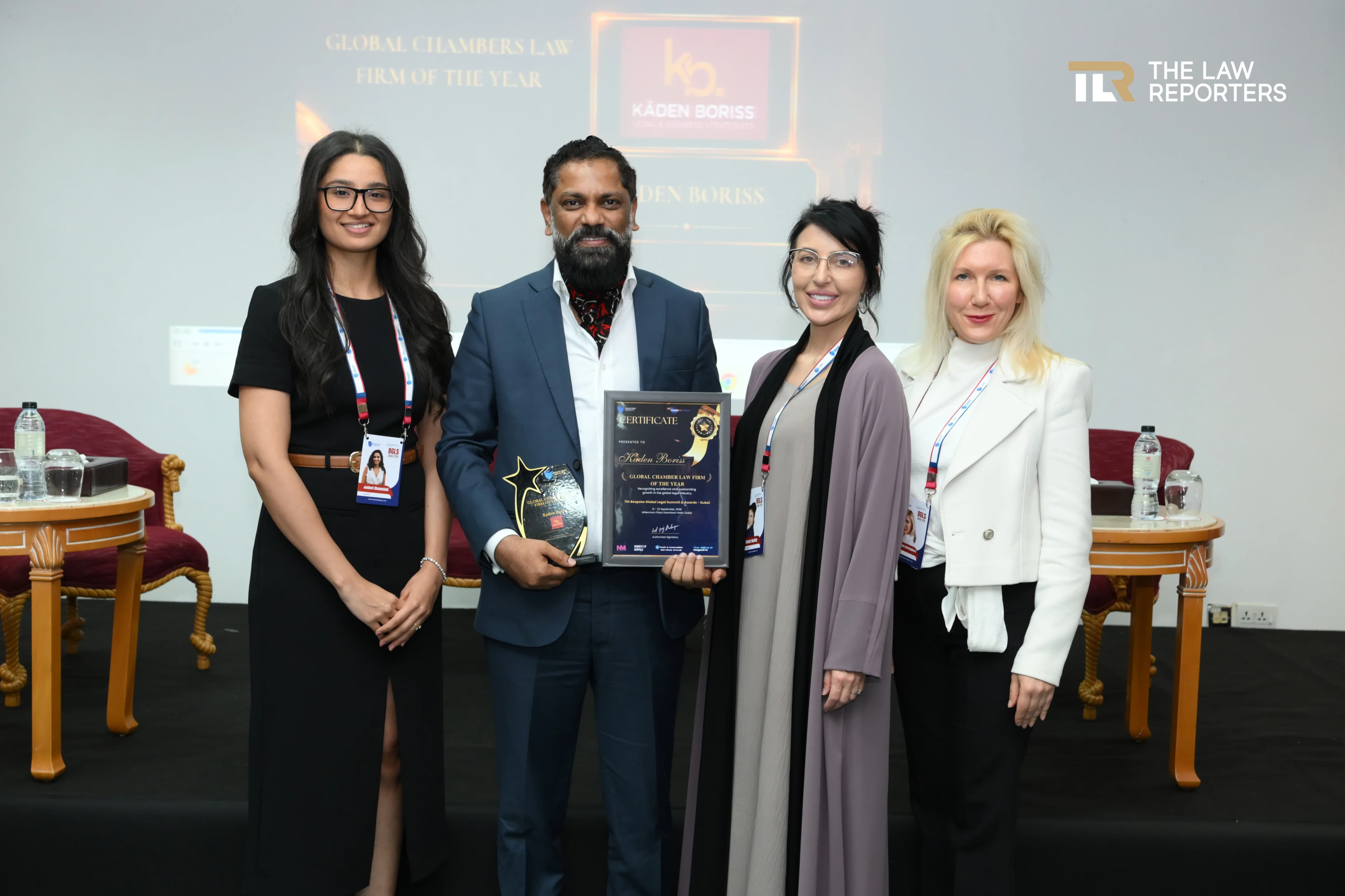 Kaden Boriss Wins Global Chambers Law Firm Of The Year Award
