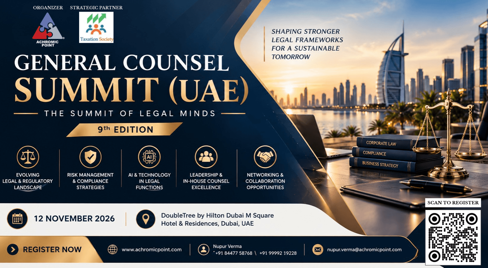 General Counsel Summit (UAE) - The Summit of Legal Minds - 9th Edition